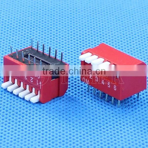 2.54mm Piano Type Dip Switch 8 Way 8 Pin Dip Switch Datasheet And 12 Position Dip Switch Piano Sw Type