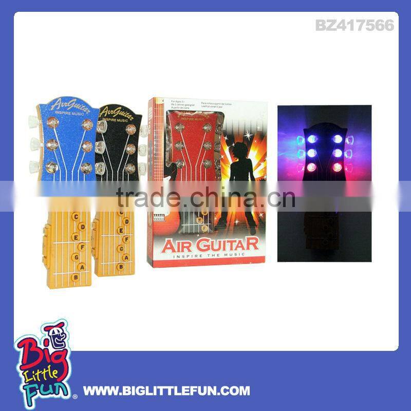 Air guitar toy for kids with flash light