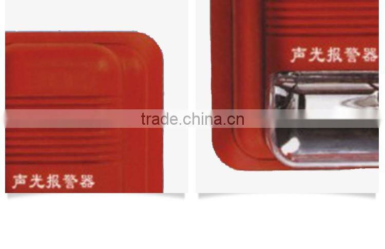 Fire Alarm optional Strobe Lights Sound Fire Alarm Siren