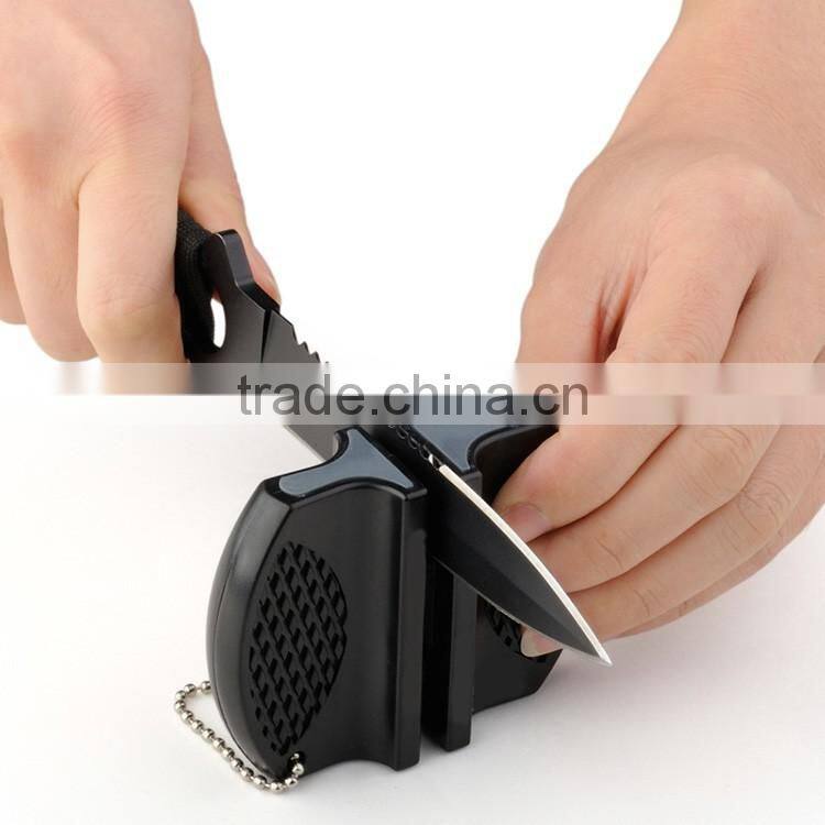 M941 Lovely portable mini size plastic knife sharpener