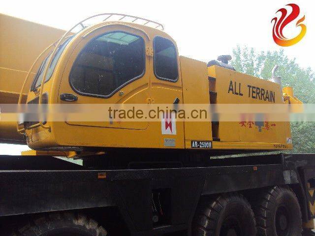 used TADANO TRUCK CRANE TG2500E 250TON