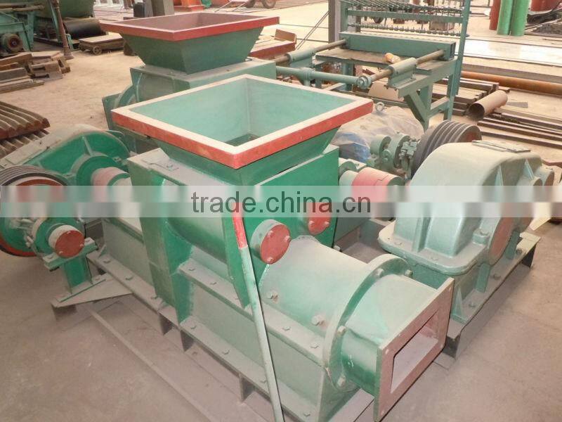semi-automatic red solid brick machine