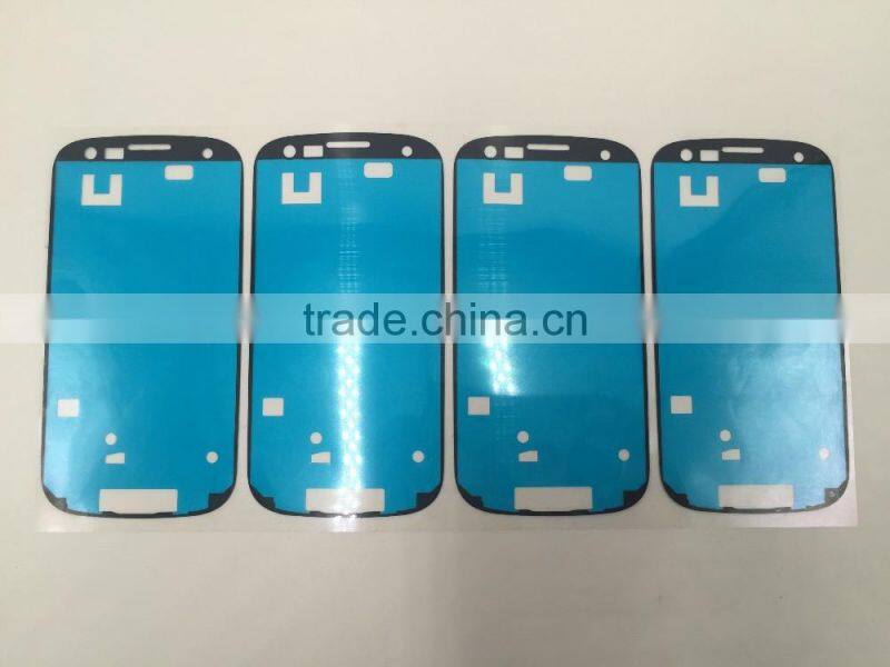From JUYU Lcd refurshing parts front Housing Sticker Frame adhesive for Samsung S3