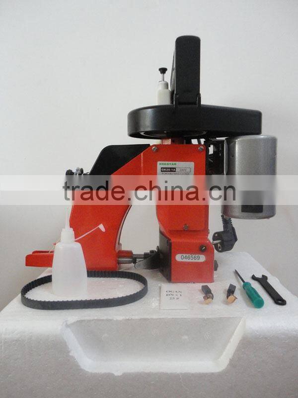 Keestar GK26-1A single thread chain stitch portable bag closer machine