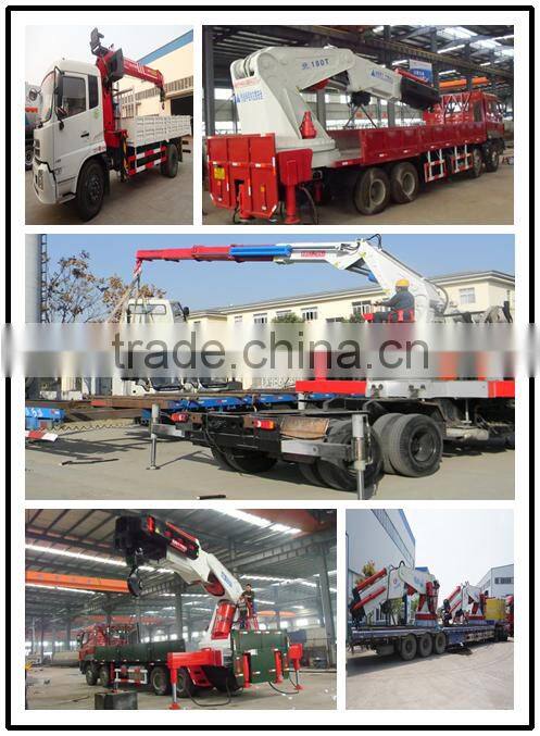 8ton Dongfeng Truck mounted crane