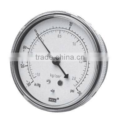 Bourdon Tube Pressure Gauge Type 111.11PM Panel Mount Gauge Standard Series