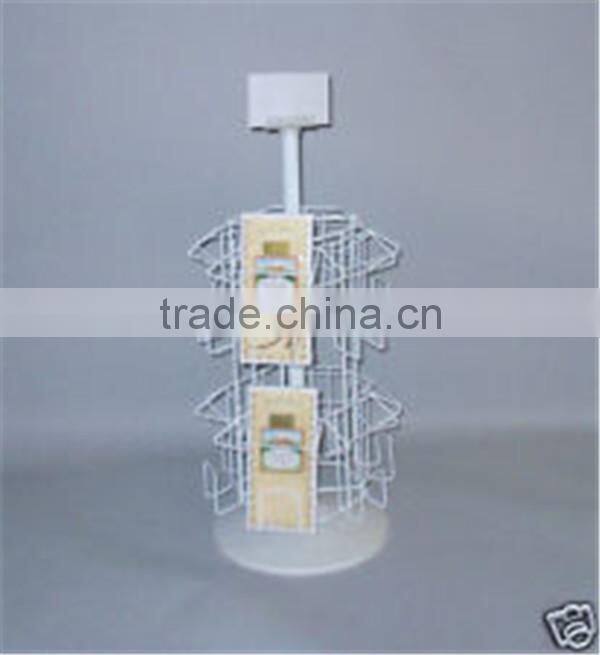 3-Tier Metal Counter Postcard Display Stand