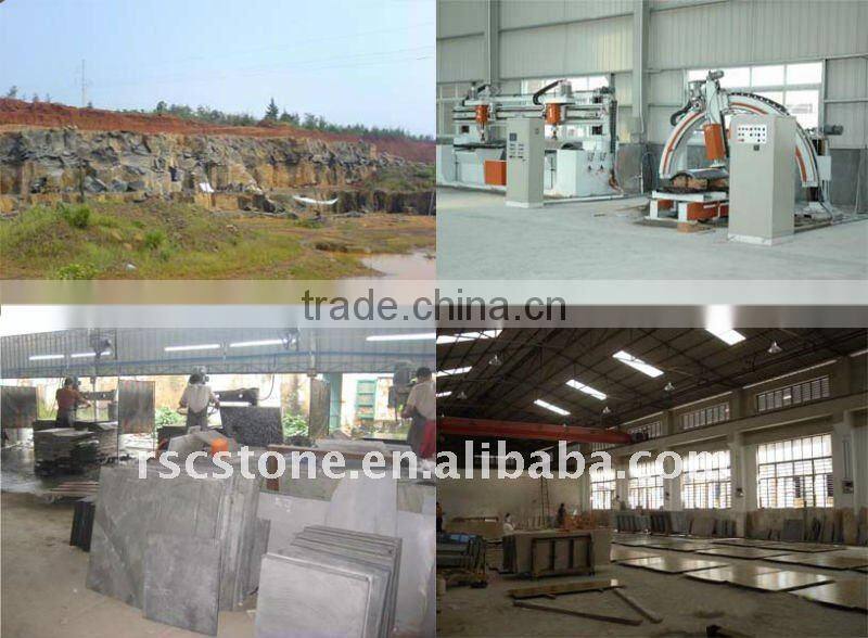 Natural basalt rock for landscaping