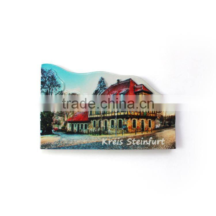 Souvenir fridge magnet for different countries