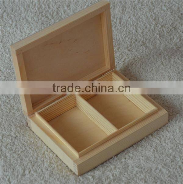 Small handmade eco-friendly Recycled Materials Feature wooden essential oil bottles gift storage box