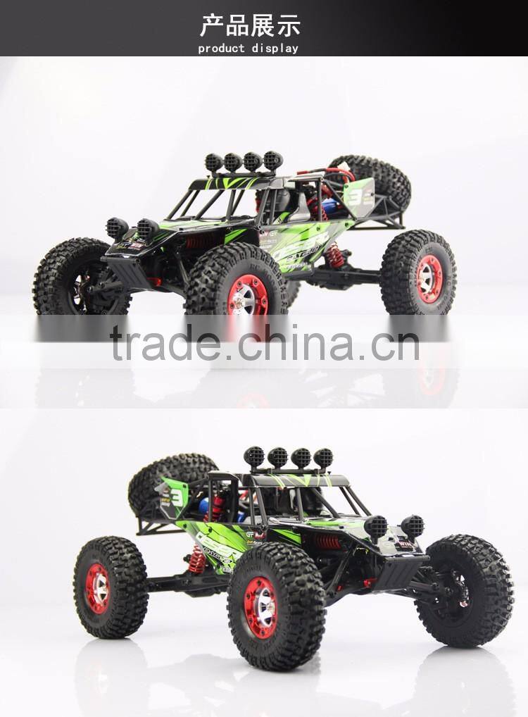 New Product 1:12 electric Rccar, 4WD Remote Control Cross-Country Rock Crawler With Big Wheels, 35km/h High Speed