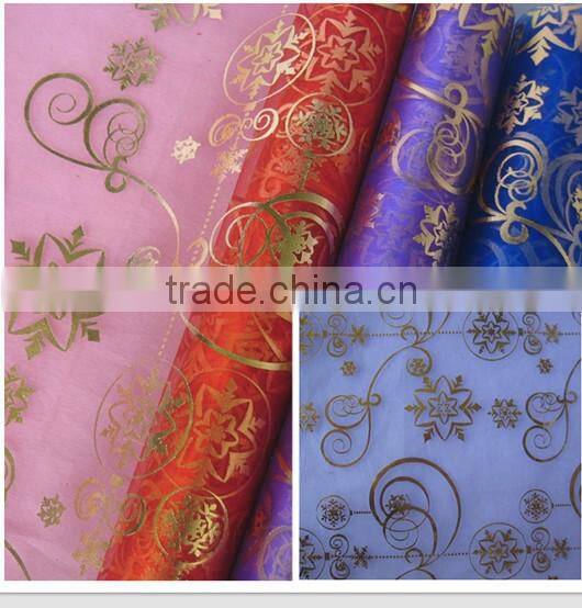 Populor Colorful Organza Fabric Wedding Decoration
