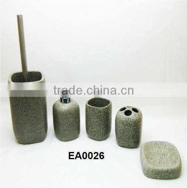 Unique design cement home decoration funny oriental bathroom accessories for business promotion