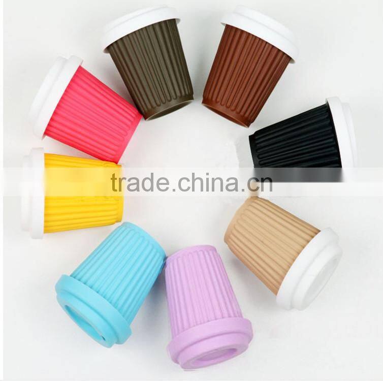 food grade silicone coffee cups Turkish silicone coffe cup