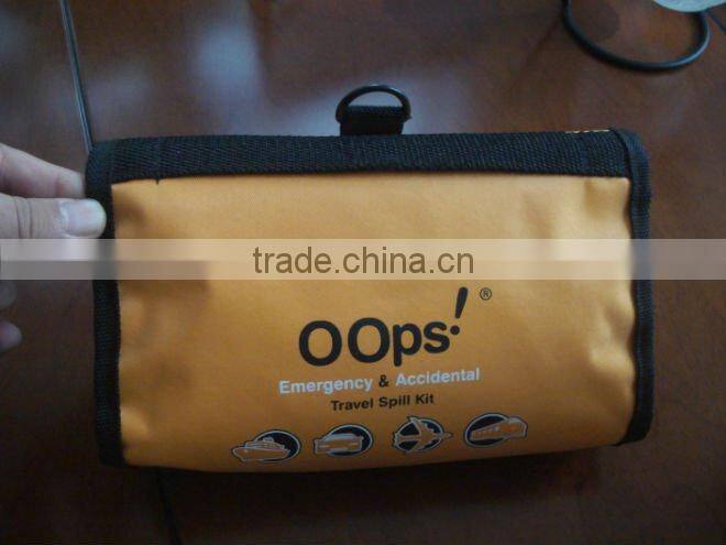 emergency& accidental travel spill kit bag