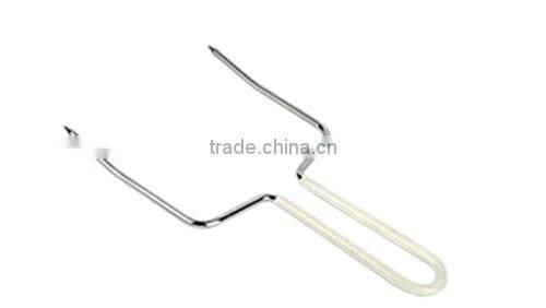 Mental BBq forks, U-shaped fork, chrome plate forks