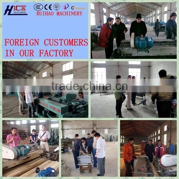 Plywood veneer stitching machine with zigzag veneer jointing in Linyi