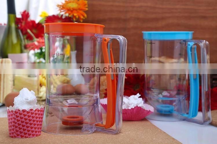 Plastic cupcake batter dispenser for kitchen,bakeware,cookie biscuit cake tools