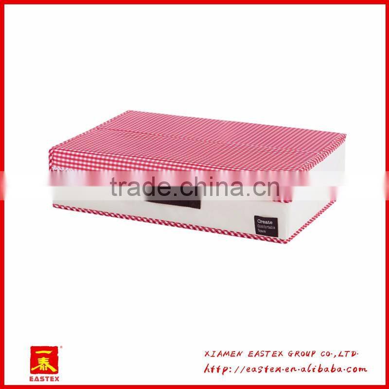 High quality peach skin 18 grid socks/bra/briefs storage Box