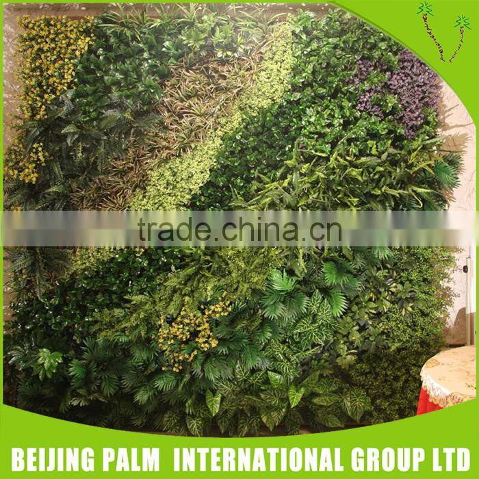 In High Quality Plastic Artificial Vertical Green Wall For Gardon Ornaments