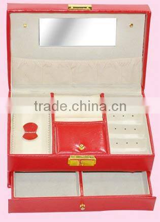 Fashion Luxure Jewelry Storage Box With Clear Mirror(ssh-003)
