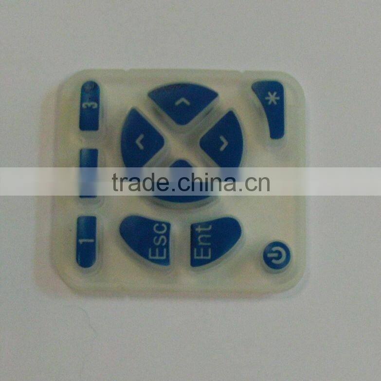 conductive silicone rubber keypad