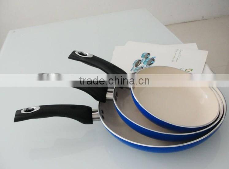 Aluminum non-stick fry pan set ,cookware