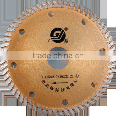 Guangjing Gold Turbo Blade Free Samples Circular Saw Blade 115mm