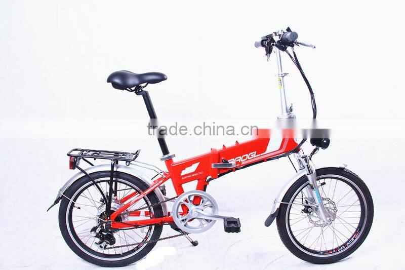20" mini electric folding bike