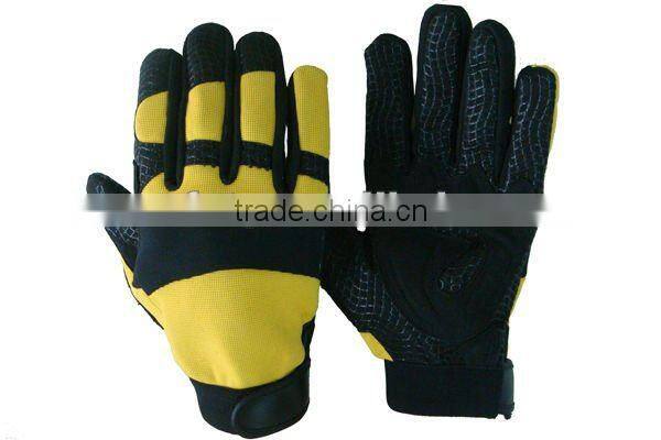 Safety Auto Leather Mechanic Work Glove