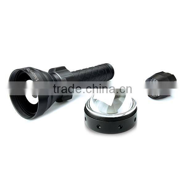 uniquefire t67 ir 850nm zoom flashlight torch with gun mount