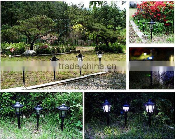 Solar Powered Outdoor Garden LED Light Path/Yard /Landscape Post Lawn Lamp