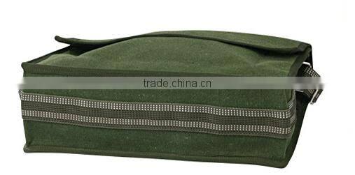 Multi-function canvas messenger tool bag shoulder bag