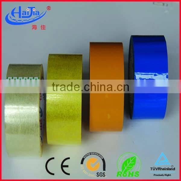 acrylic adhesives on BOPP film high quality BOPP carton sealing and packing tape