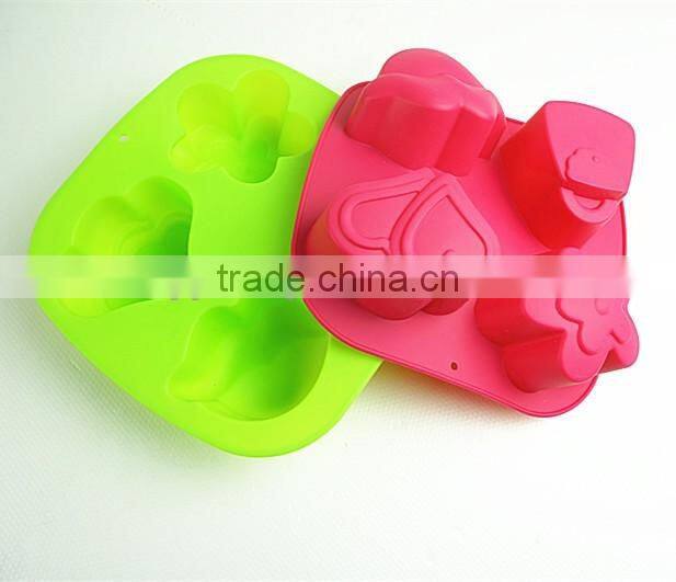 11037 Different Design Lips Shape Silicone Cake Mold