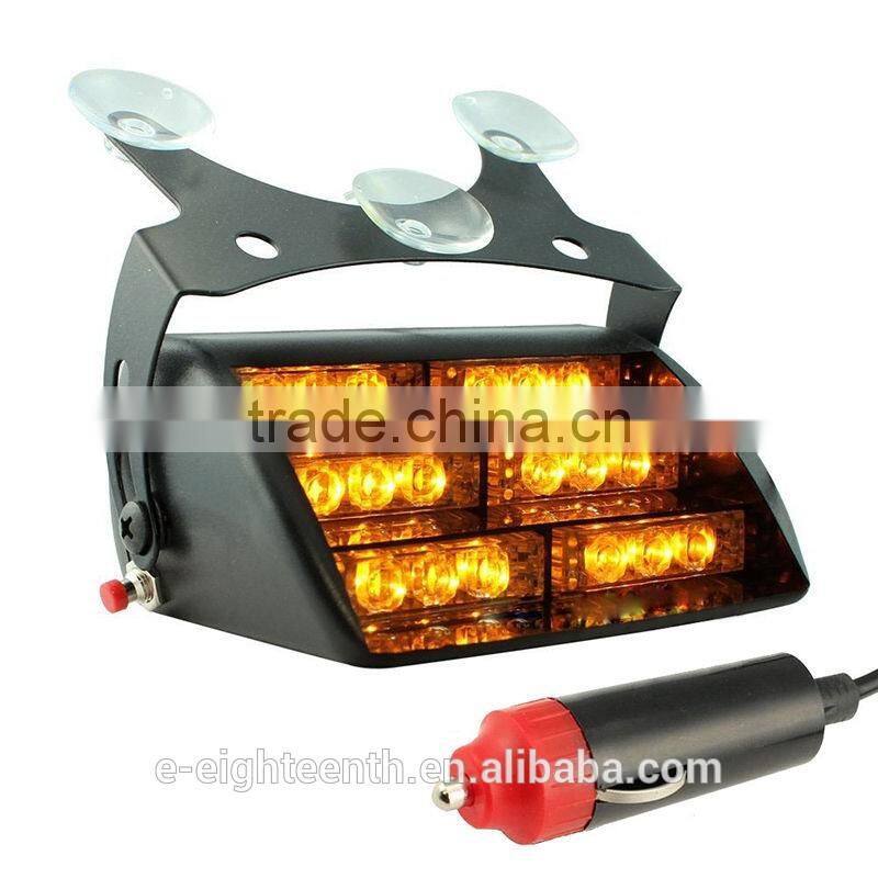 2016 new Bars 12V 18 LED Emergency Vehicle Car Windshield Strobe Light
