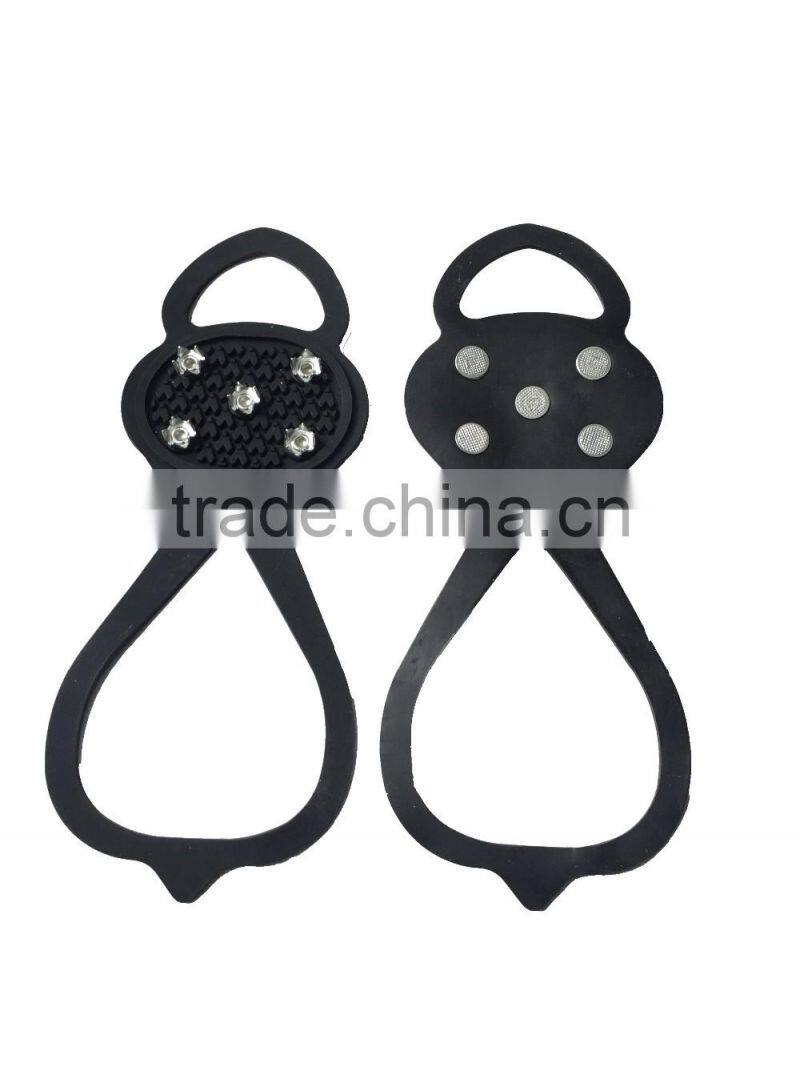 2016 ATLI rubber ice spikes shoes Snow Grabber for cold place