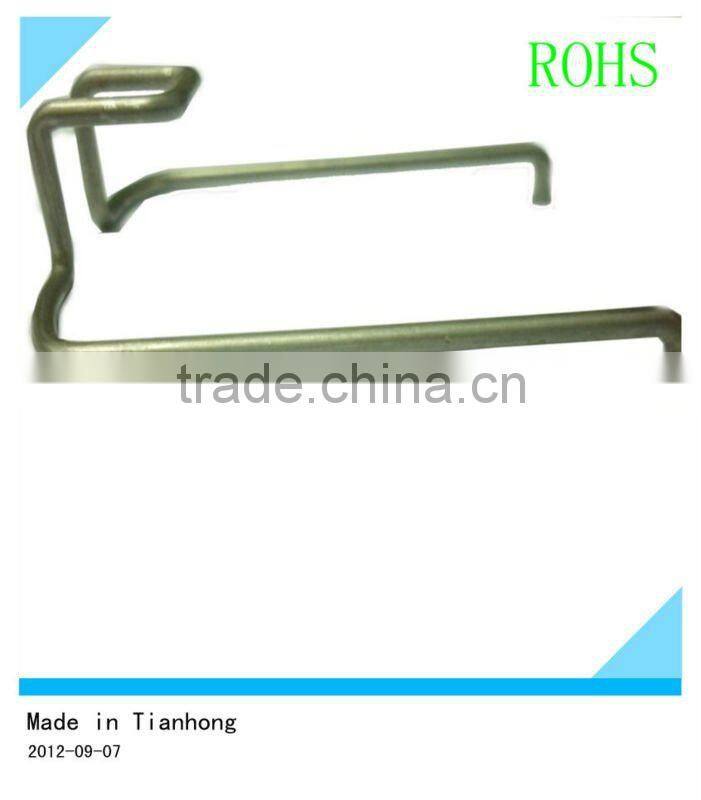 Wire forming spring made of carbon steel