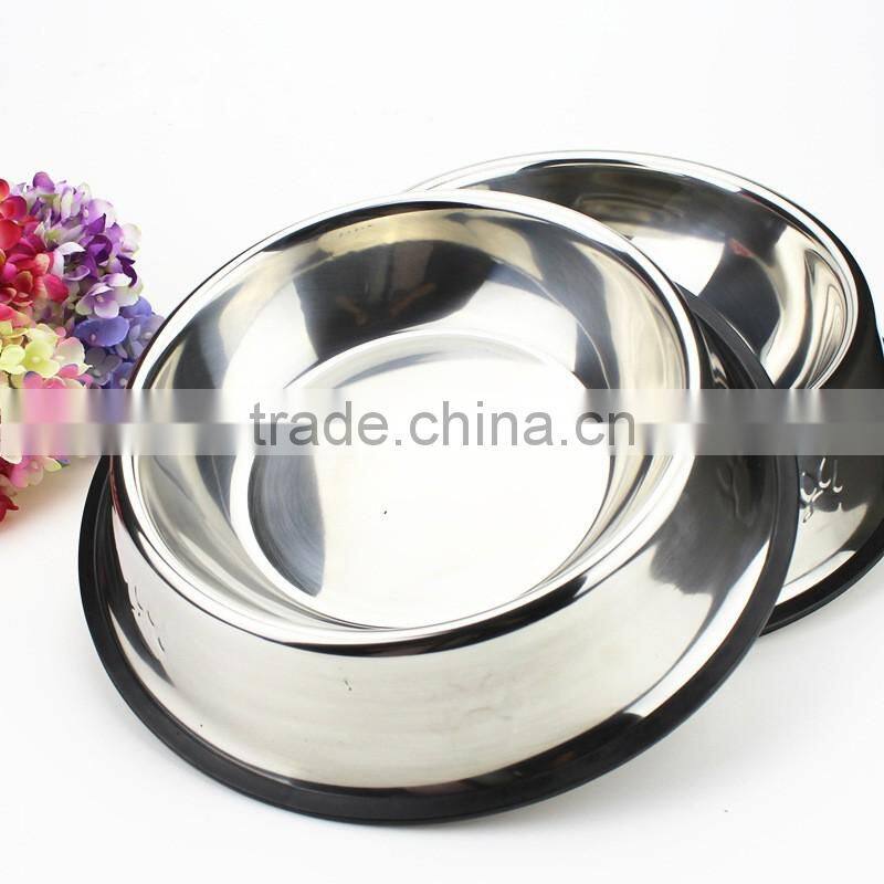 560ml stainless steel pet food container/pet bowl for sale