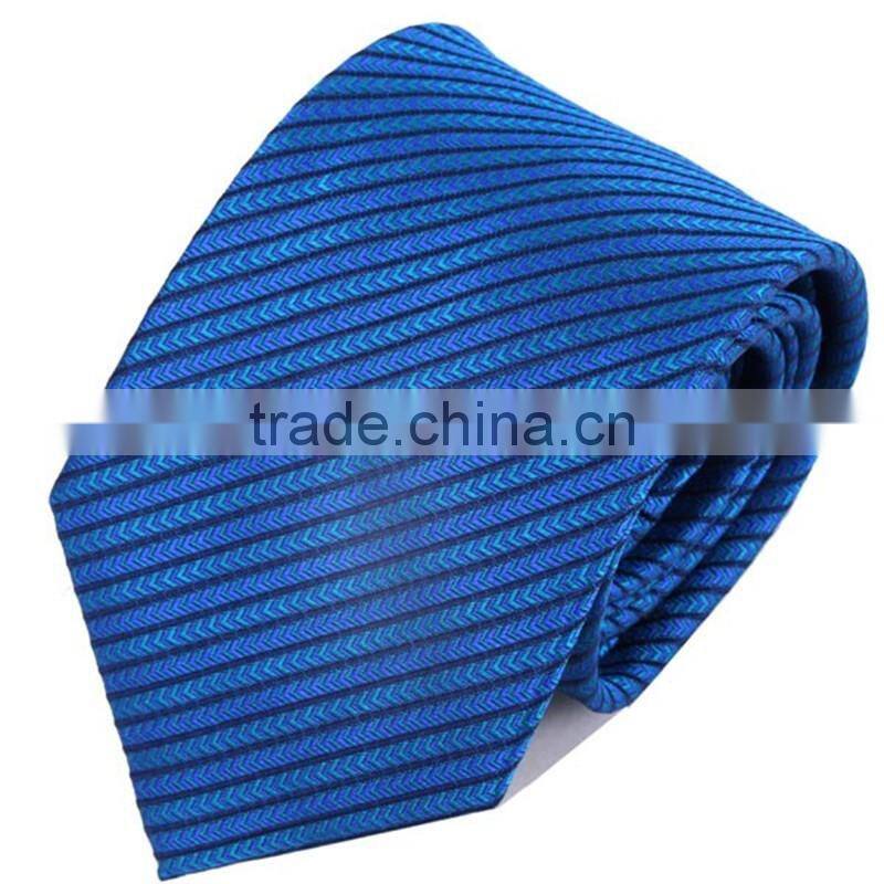 Custom polyester silk necktie dropship