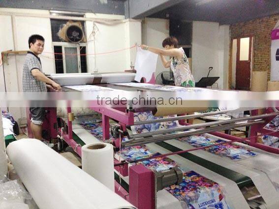 Factory supply best price Hot sale 190cm textile roller printing machine, roll to roll heat transfer press printing machine