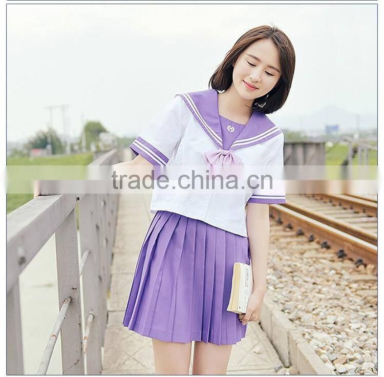Custom Stylish Design School Sailor Suit