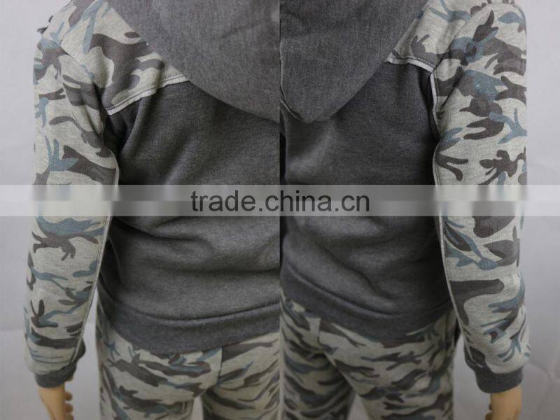 Children Boys Printing Clothing Hoodies Jackets+Long Sleeve Inner Shirt+Trousers Three-Piece Suits Kids