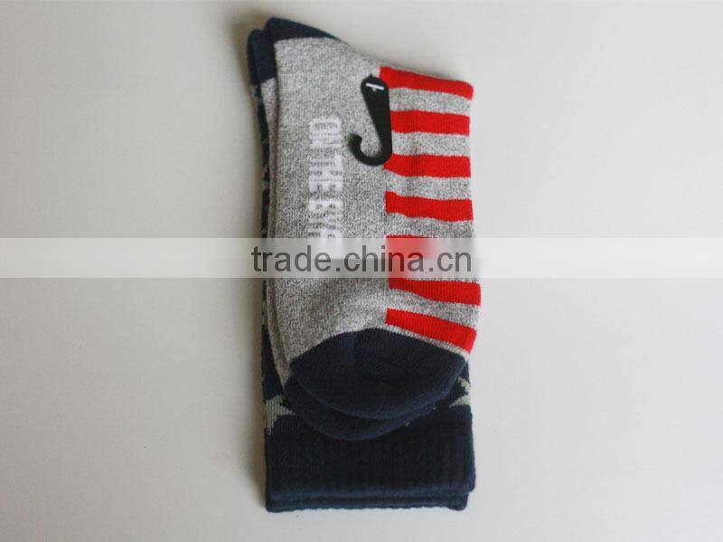 Cheapest custom design fashion tube printing socks