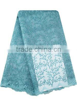 2017 Bride Party Dress French Lace Fabric Luxury Wedding Dress