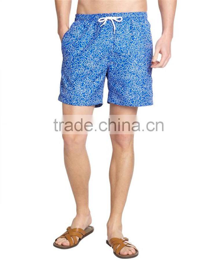 100% polyester casual beach sport summer shorts for men custom boardshorts