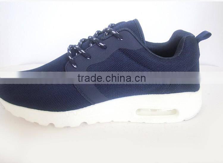 Various styles deep blue men air cushion sport shoes from China