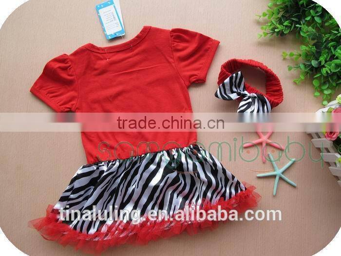 new fashion baby girls nova dress kids deer rompers with zebra dress +hairband child clothes