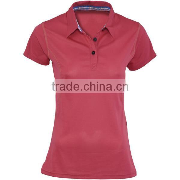 cheap polyester button up office polo shirts