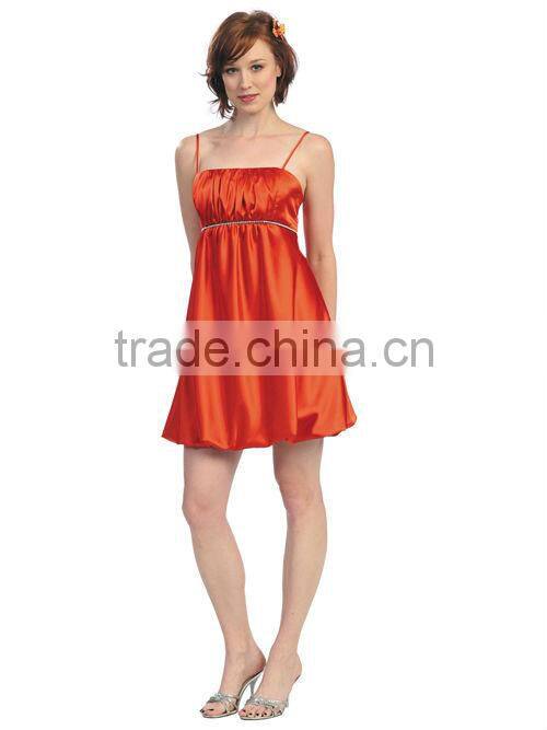 Fashion Sexy Satin Evening Dress